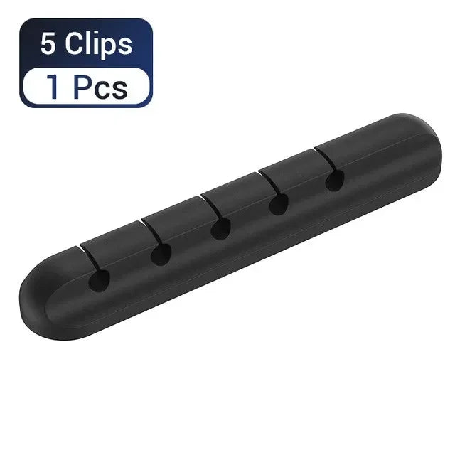 Silicone USB Cable Organizer USB Charging Cable Winder