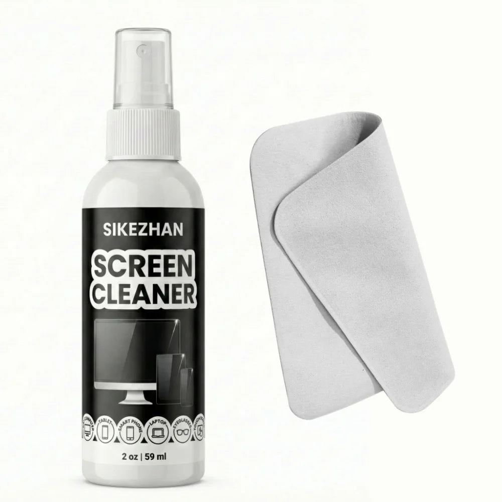 SIKEZHAN Screen Cleaner Kit with Polishing Cloth