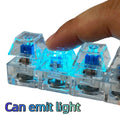 4/9 Keys Mechanical Keyboard Axis Tester LED Keyboard