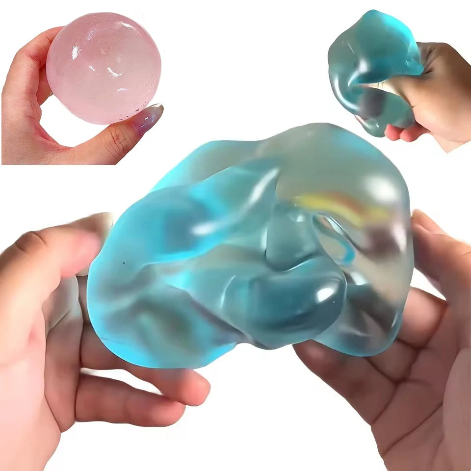 Blue Maltose Squishy Toys Anti Stress Sensory Fidgets