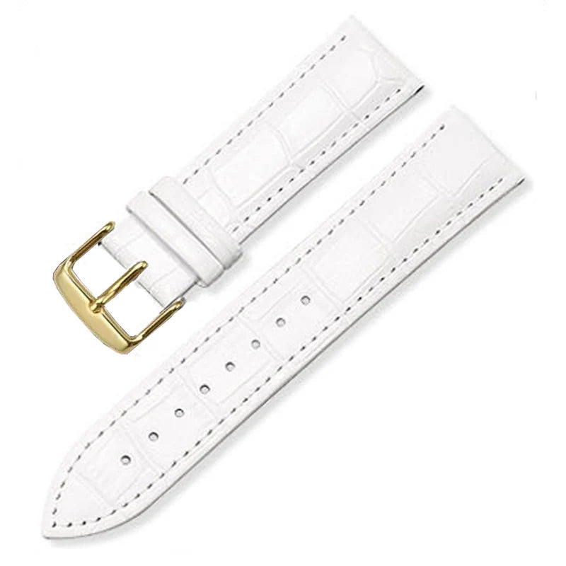 Universal Replacement Leather Watch Strap Leather Watchband