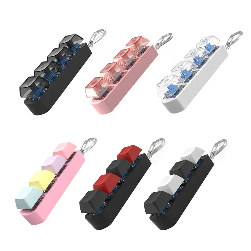4Keys Finger Button Anti-stress Toys Mechanical Keyboard