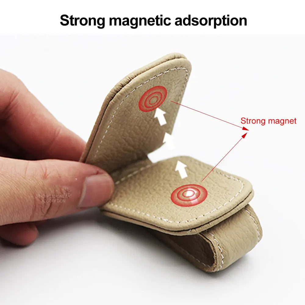 Universal Car Sunglasses Clip Card Ticket Holder Stand
