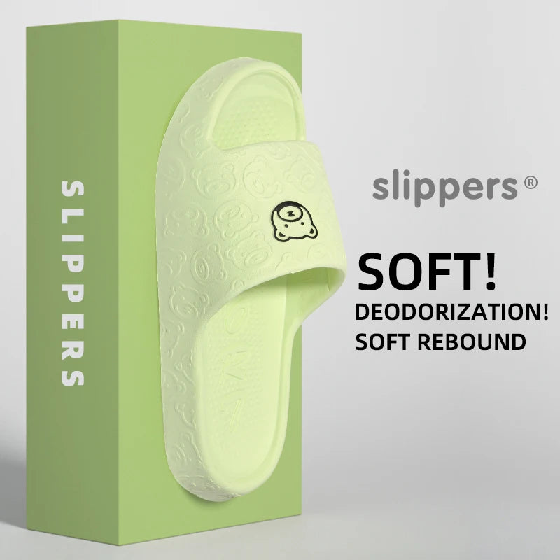 Non-slip Slippers Female Outer Wear 2024 New Bathroom