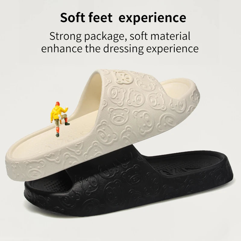 Non-slip Slippers Female Outer Wear 2024 New Bathroom