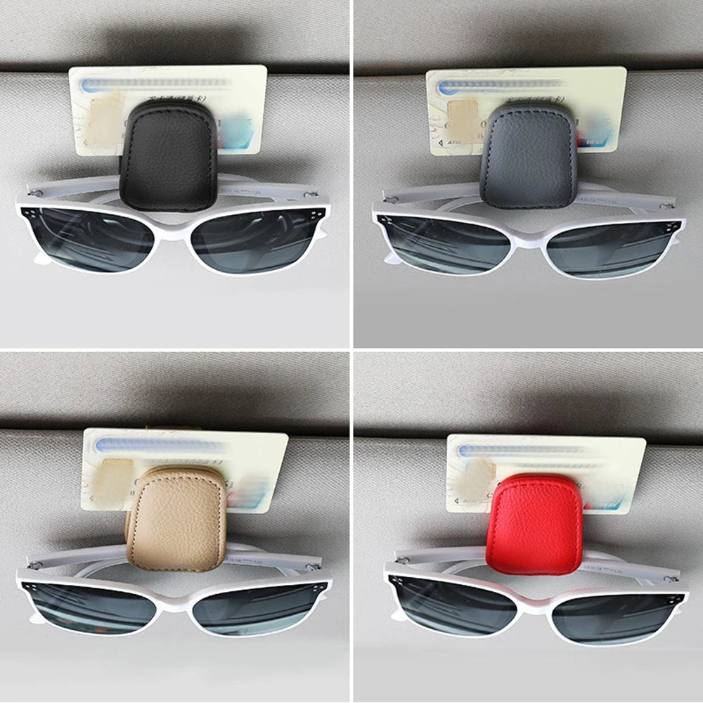 Universal Car Sunglasses Clip Card Ticket Holder Stand