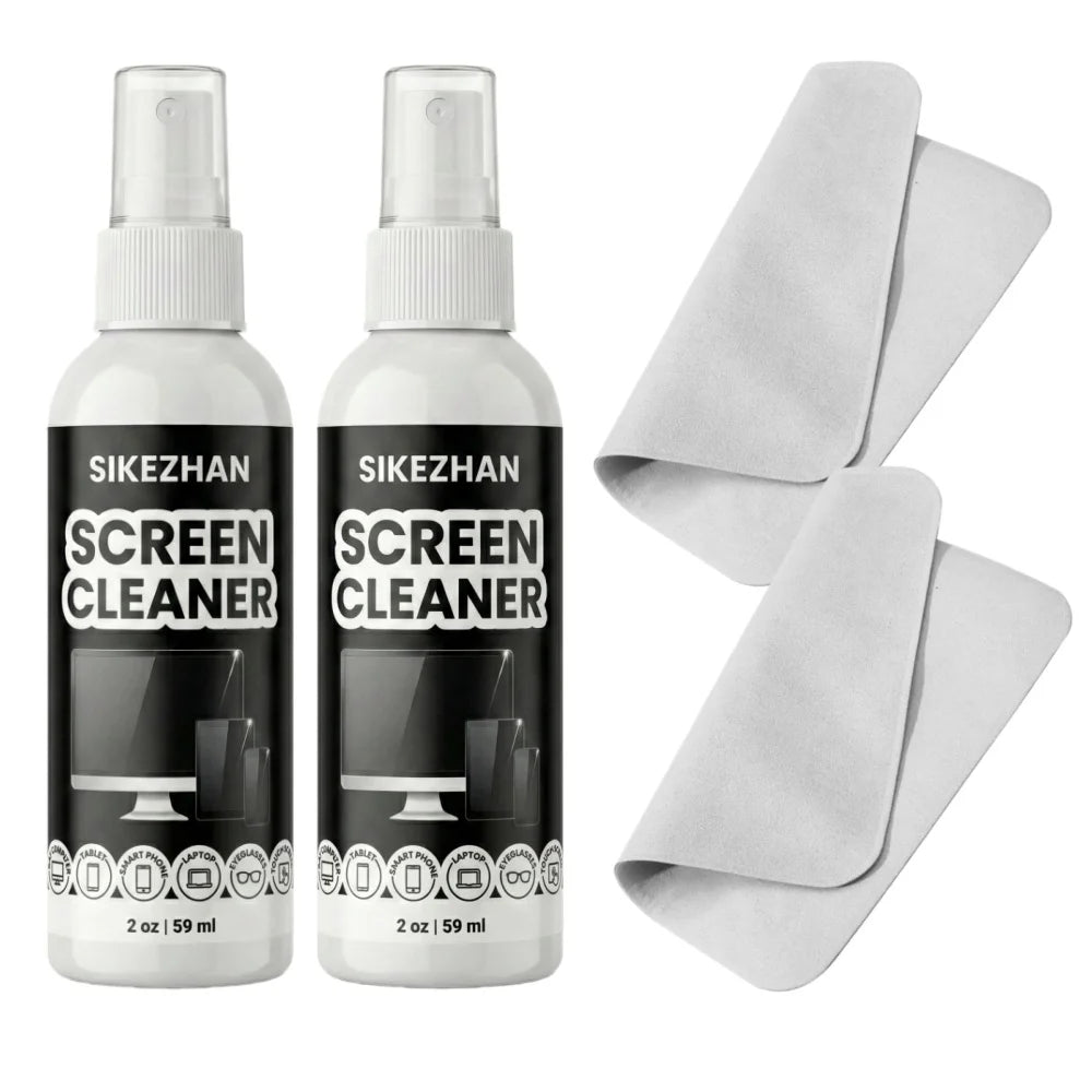 SIKEZHAN Screen Cleaner Kit with Polishing Cloth