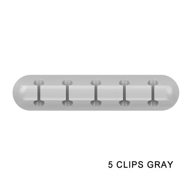 Silicone USB Cable Organizer USB Charging Cable Winder