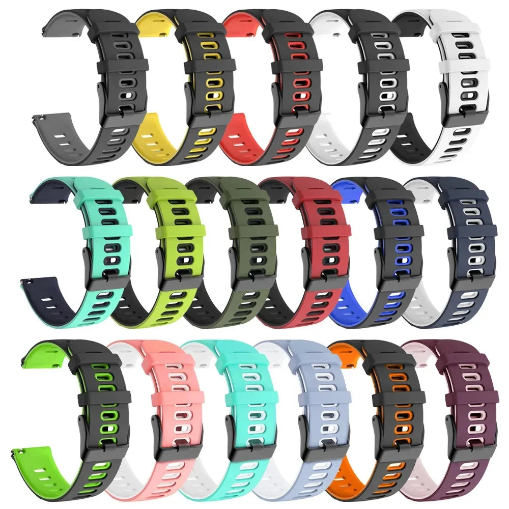 Silicone 22 20mm Strap For HUAWEI WATCH GT 4 GT4 Pro