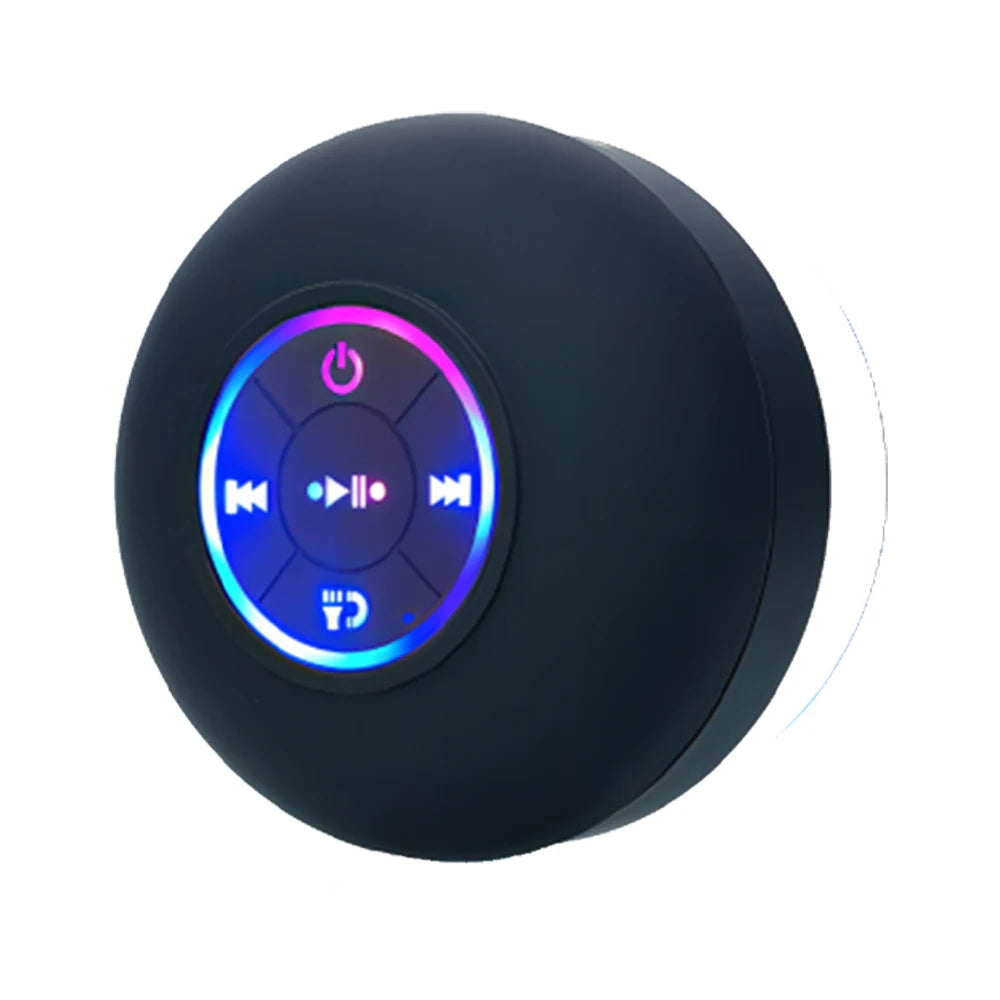 Portable Wireless Bluetooth Speaker LED Light IPX4