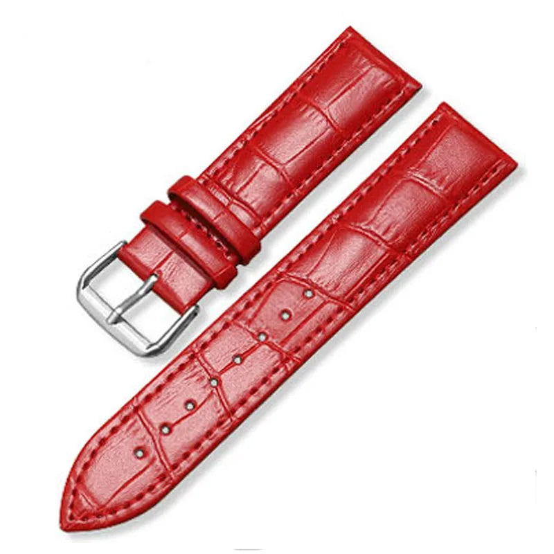 Universal Replacement Leather Watch Strap Leather Watchband