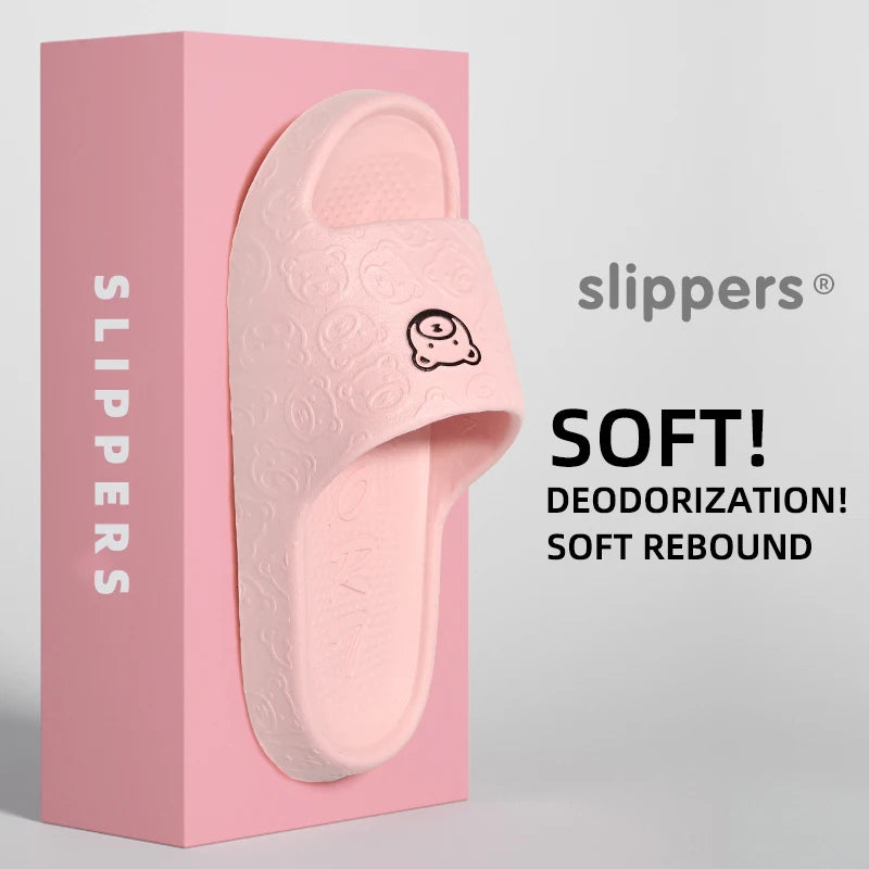 Non-slip Slippers Female Outer Wear 2024 New Bathroom