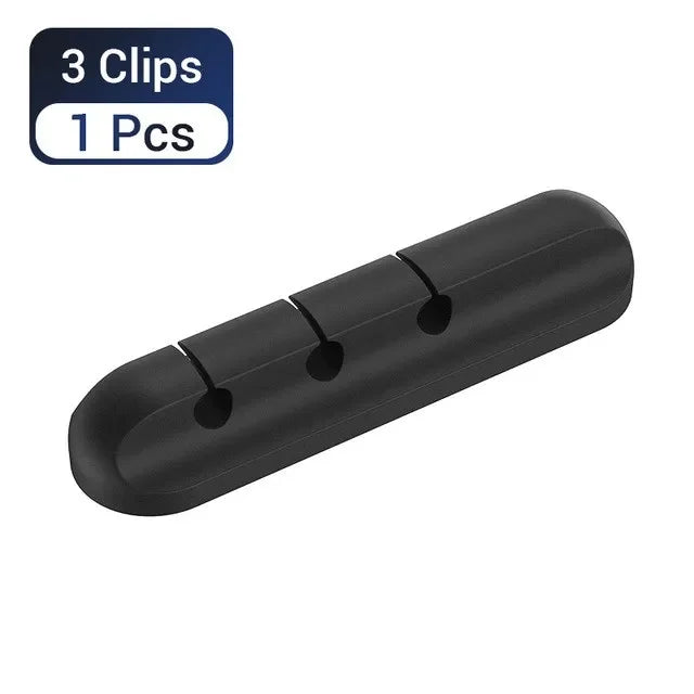 Silicone USB Cable Organizer USB Charging Cable Winder