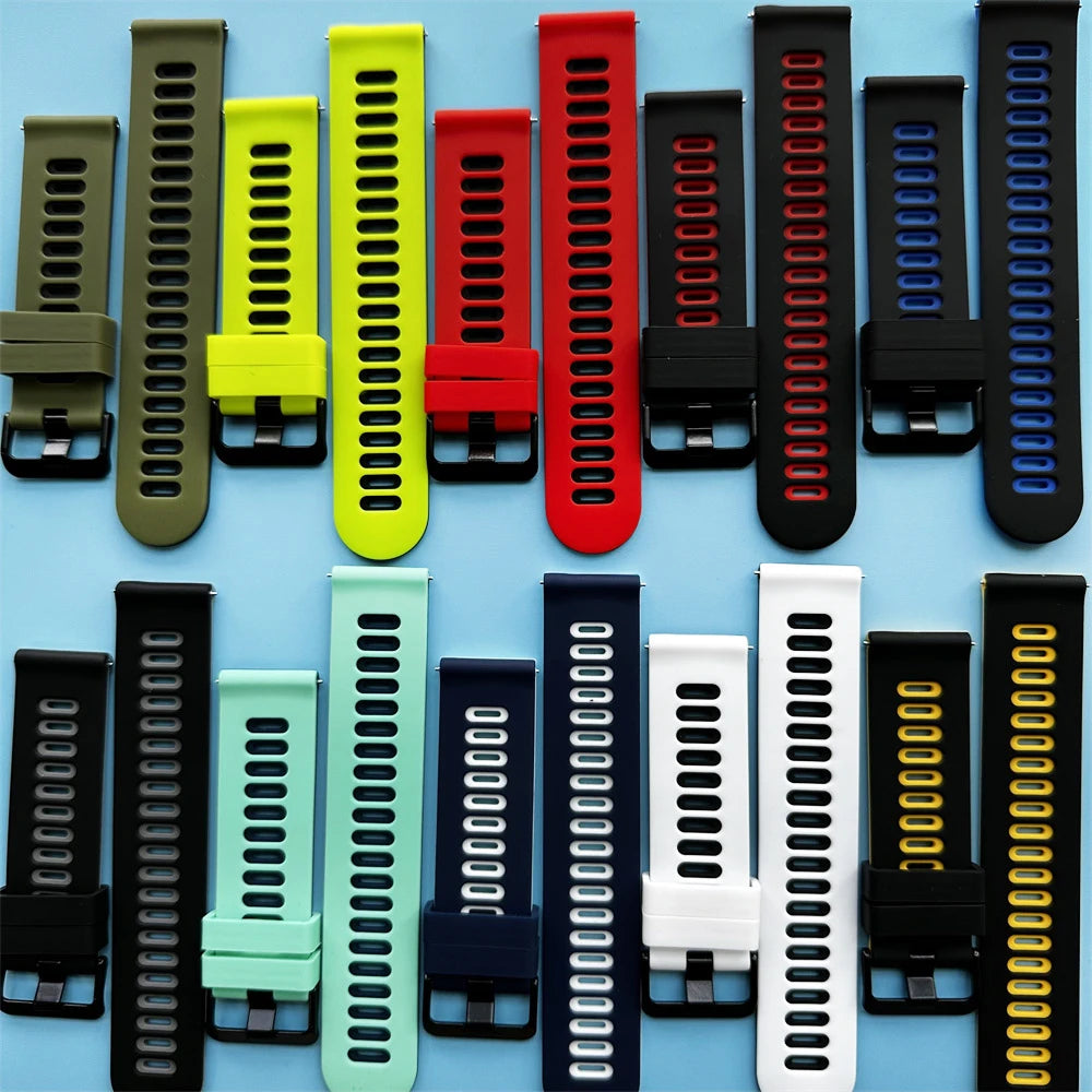 Silicone 22 20mm Strap For HUAWEI WATCH GT 4 GT4 Pro
