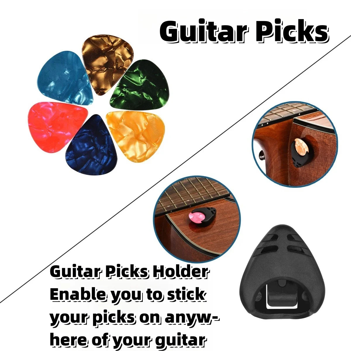Miwayer Guitar Beginner Accessories Set w/Guitar Tuner