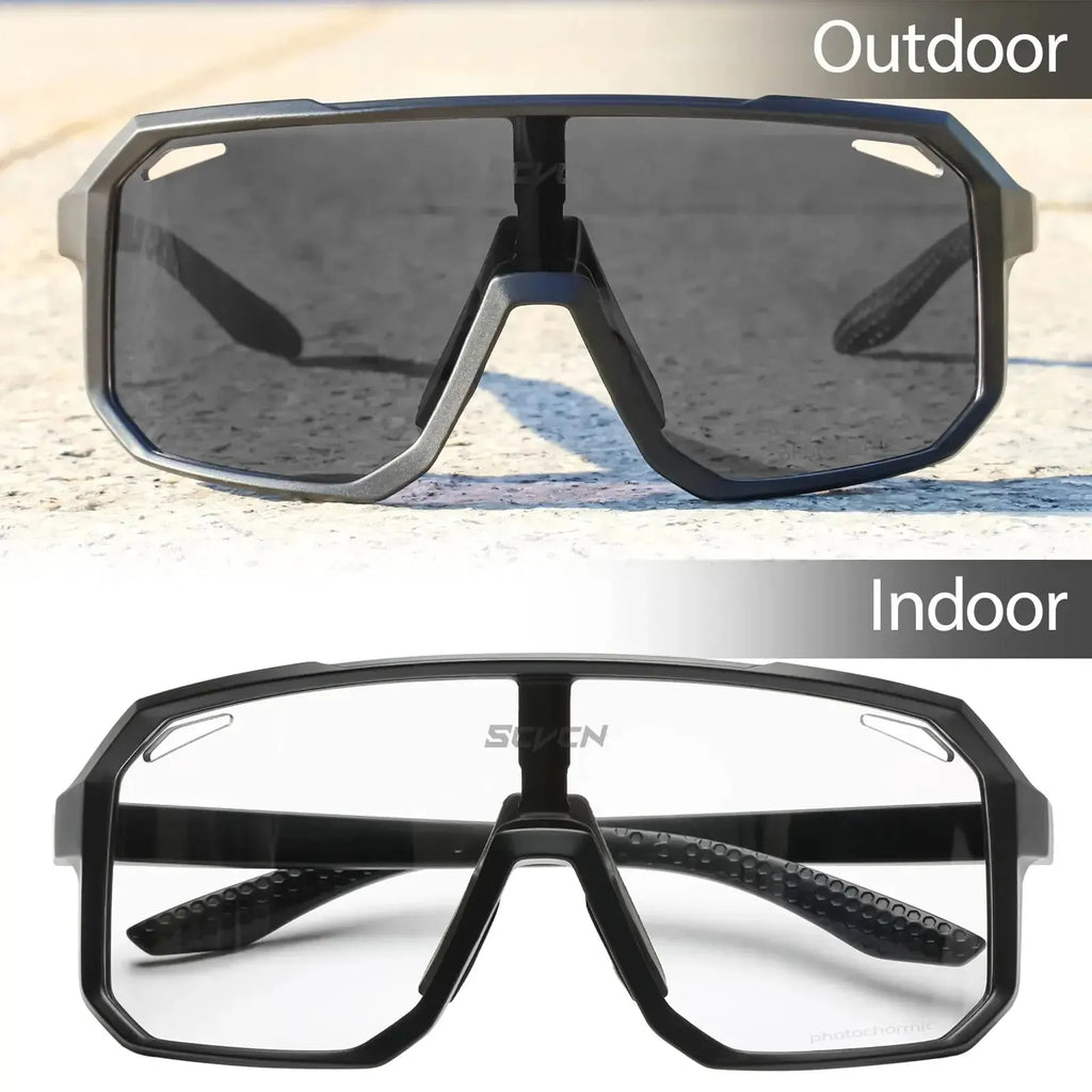Cycling Glasses Photochromic Sunglasses Men Women
