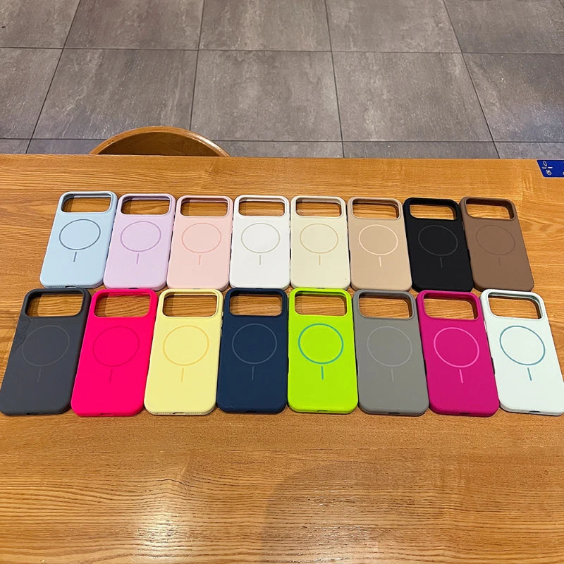 For Magsafe Magnetic Wireless Charging Solid Color