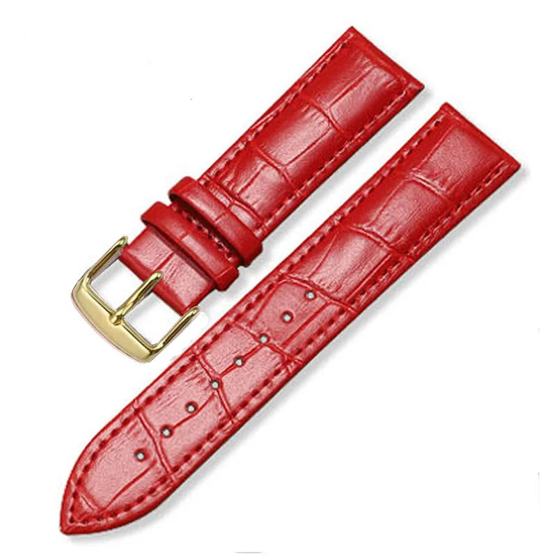 Universal Replacement Leather Watch Strap Leather Watchband