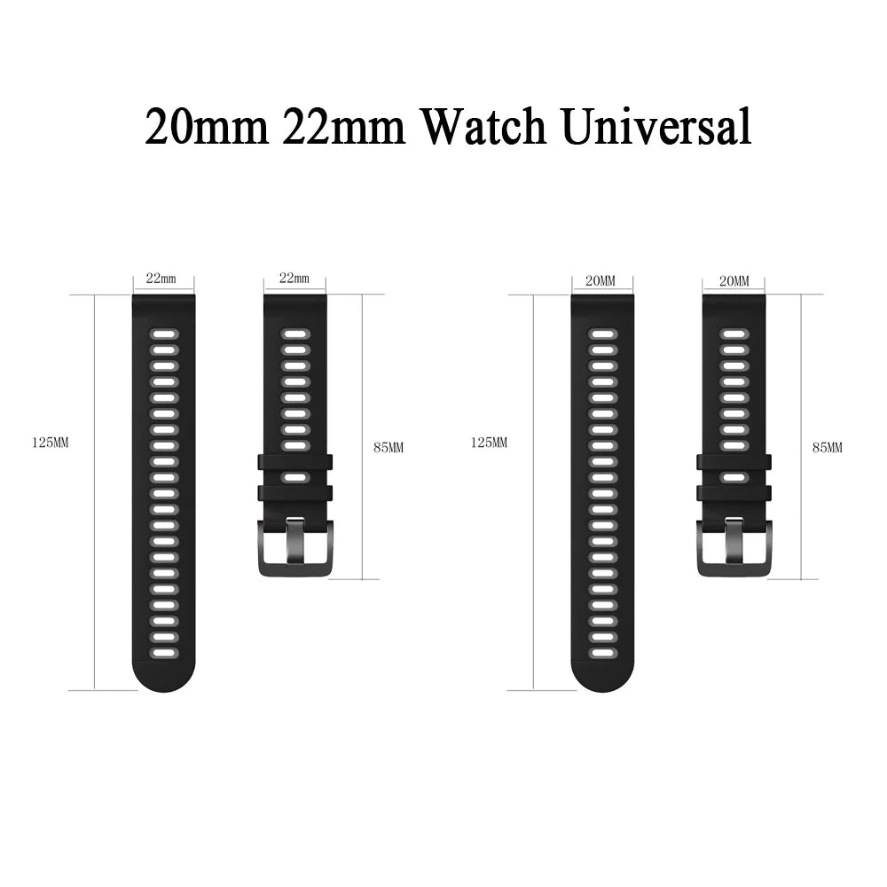 Silicone 22 20mm Strap For HUAWEI WATCH GT 4 GT4 Pro