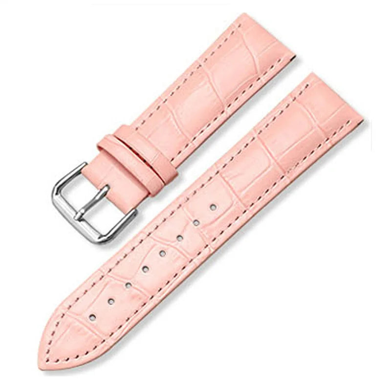 Universal Replacement Leather Watch Strap Leather Watchband