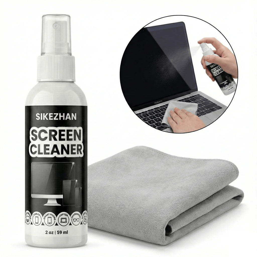SIKEZHAN Screen Cleaner Kit with Polishing Cloth