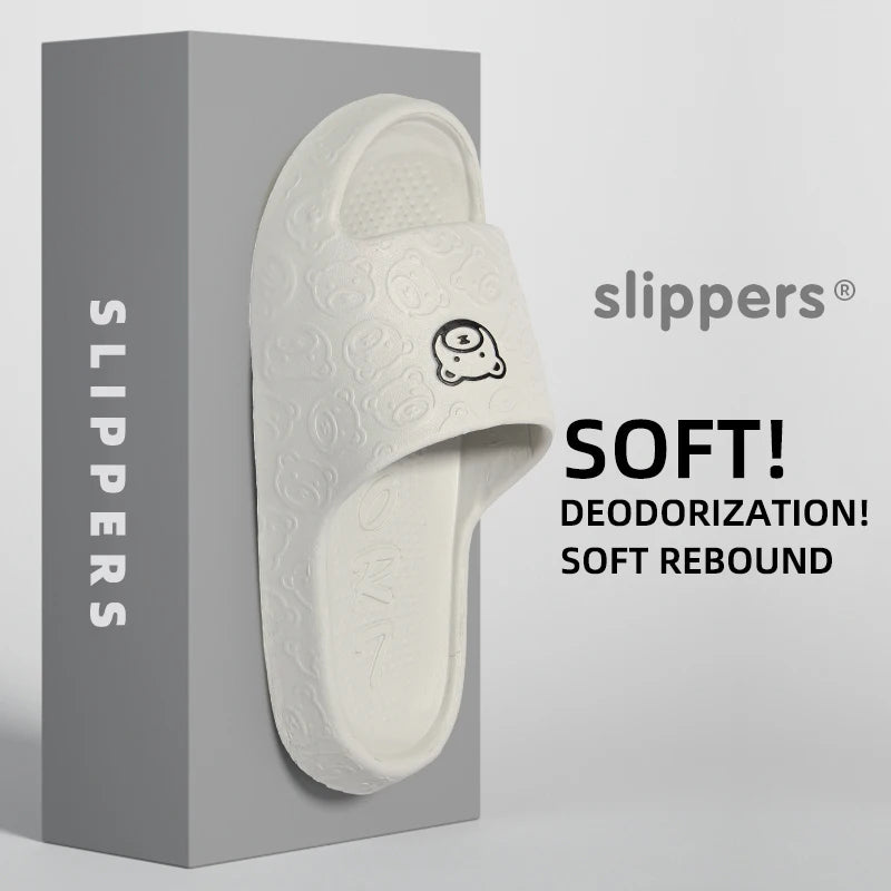 Non-slip Slippers Female Outer Wear 2024 New Bathroom