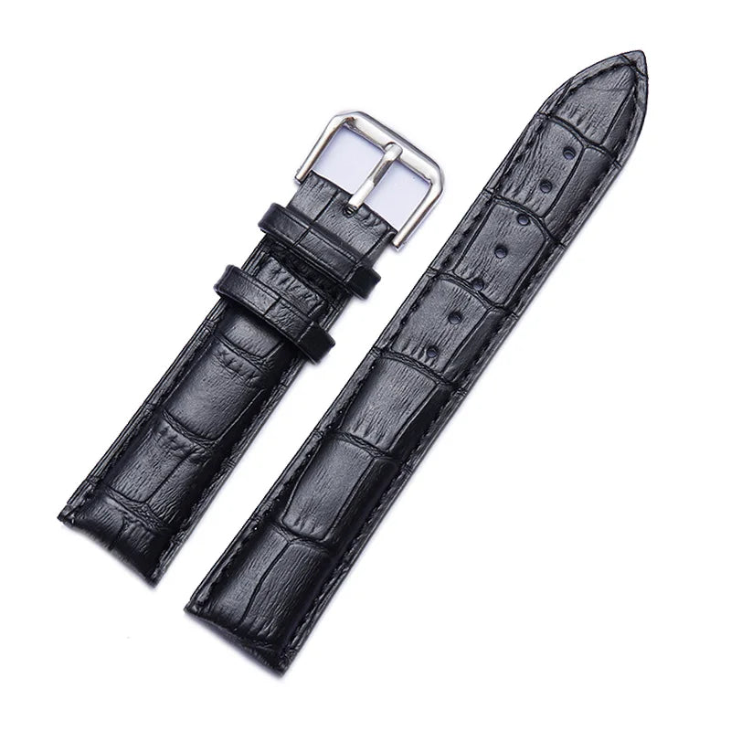 Universal Replacement Leather Watch Strap Leather Watchband